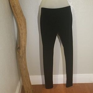 Chico's Black velvet The Ultimate Fit leggings 0